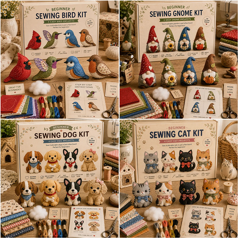 Zet alles even opzij, ontspan en borduur je eigen Pocket Friend! 🧵✨🧸