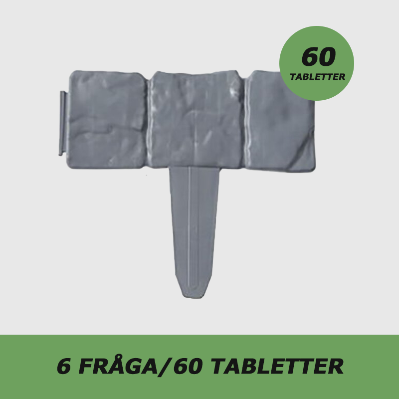 💚Imitatie stenen tuinafscheiding🧩🧱