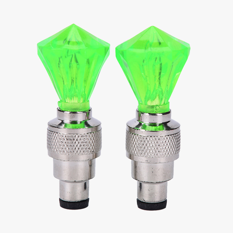 💎 Neon-juweel ventiellampjes: maak van elke rit een lichtshow!