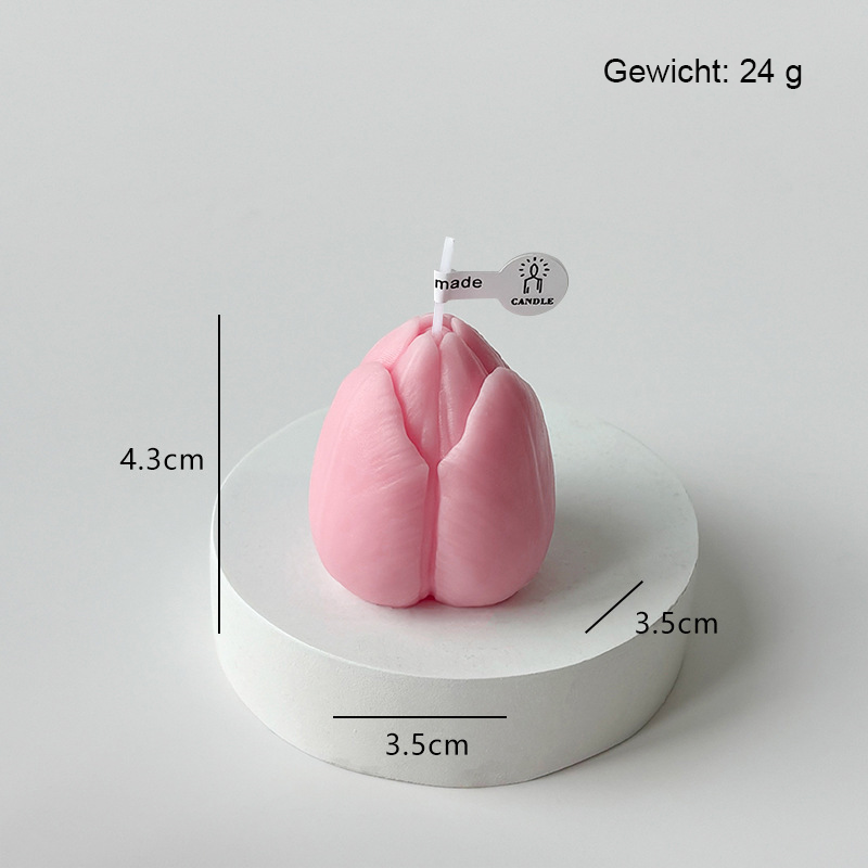 Onze kaarsen met tulpengeur geven je kamer een vrolijke en levendige uitstraling! 🌷🔥