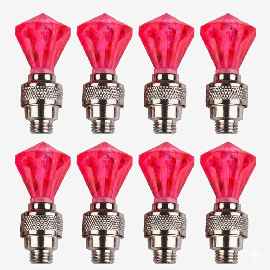 💎 Neon-juweel ventiellampjes: maak van elke rit een lichtshow!