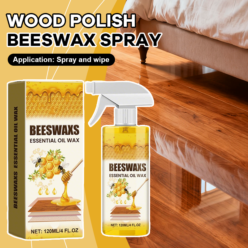 ✨Vloerspray met bijenwas – reinigt, herstelt de glans en verwijdert krassen! 🧹