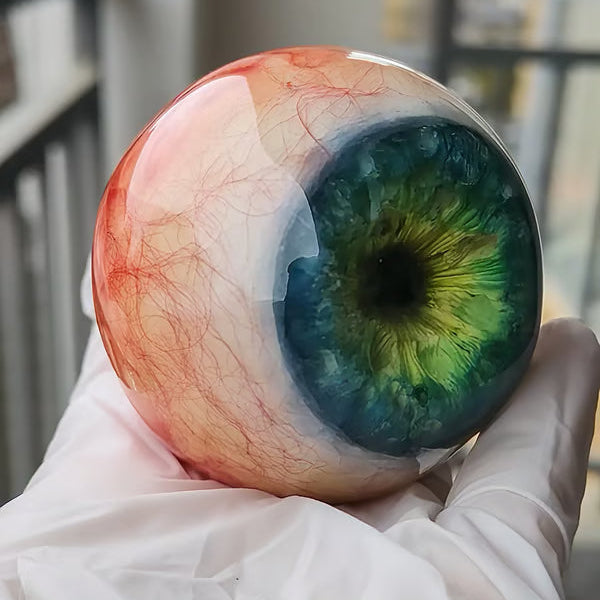 ⚡Hyperrealistische decoratie in de vorm van een monsteroog 👁️