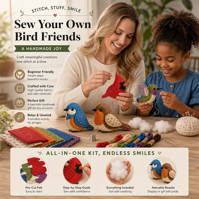 Zet alles even opzij, ontspan en borduur je eigen Pocket Friend! 🧵✨🧸