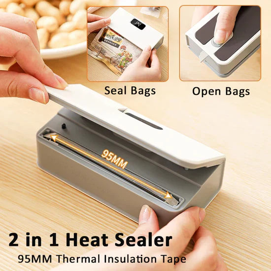2-in-1 mini-warmteverzegelaar en -snijder🔥✂️