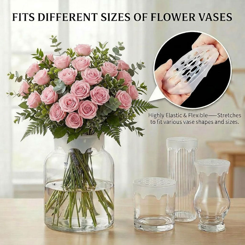 🎁💐Koop 1 en krijg 2 gratis🌼Laat je bloemen er prachtig en elegant uitzien --Siliconen bloemenhouder voor boeketten✨
