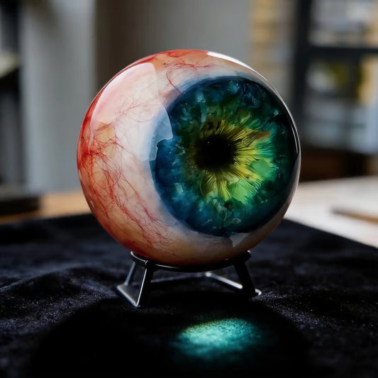 ⚡Hyperrealistische decoratie in de vorm van een monsteroog 👁️