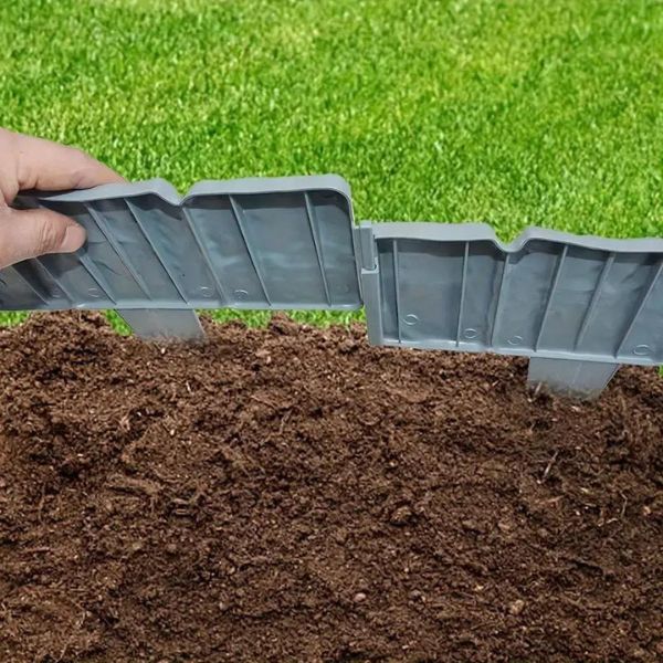💚Imitatie stenen tuinafscheiding🧩🧱