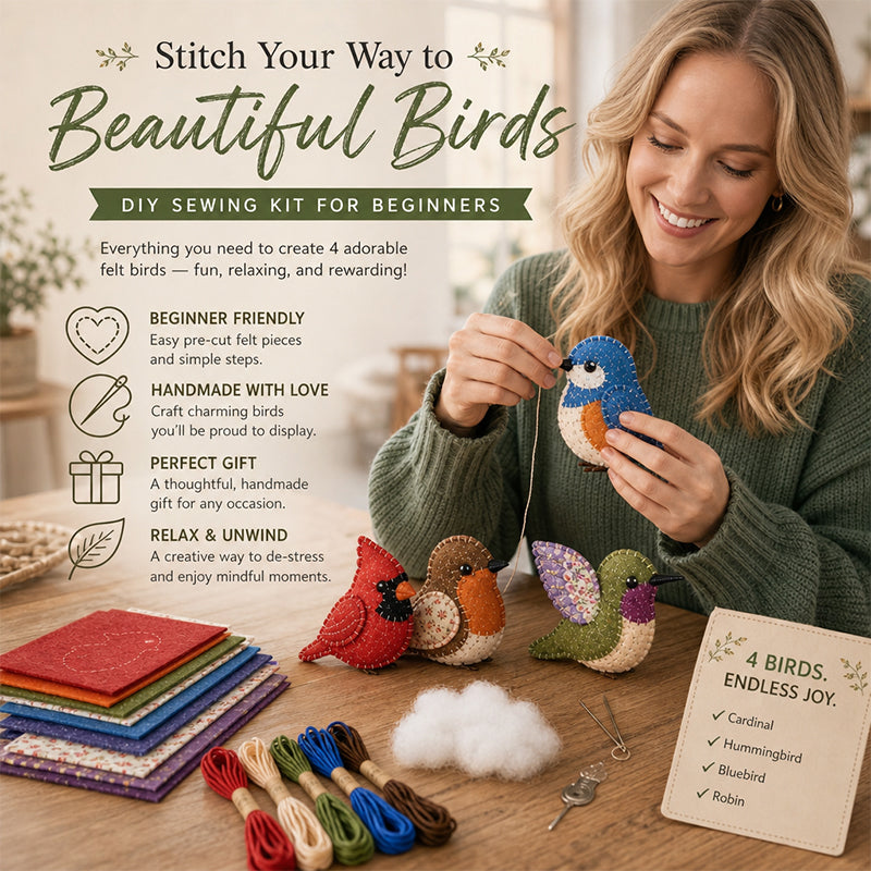 Zet alles even opzij, ontspan en borduur je eigen Pocket Friend! 🧵✨🧸