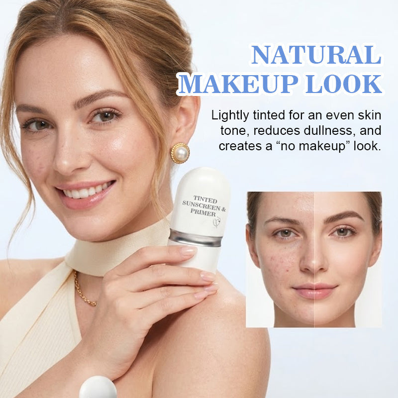 🌞 Multifunctionele make-up primer – verheldert de huidskleur ☀️ en biedt een stralende zonbescherming 💖