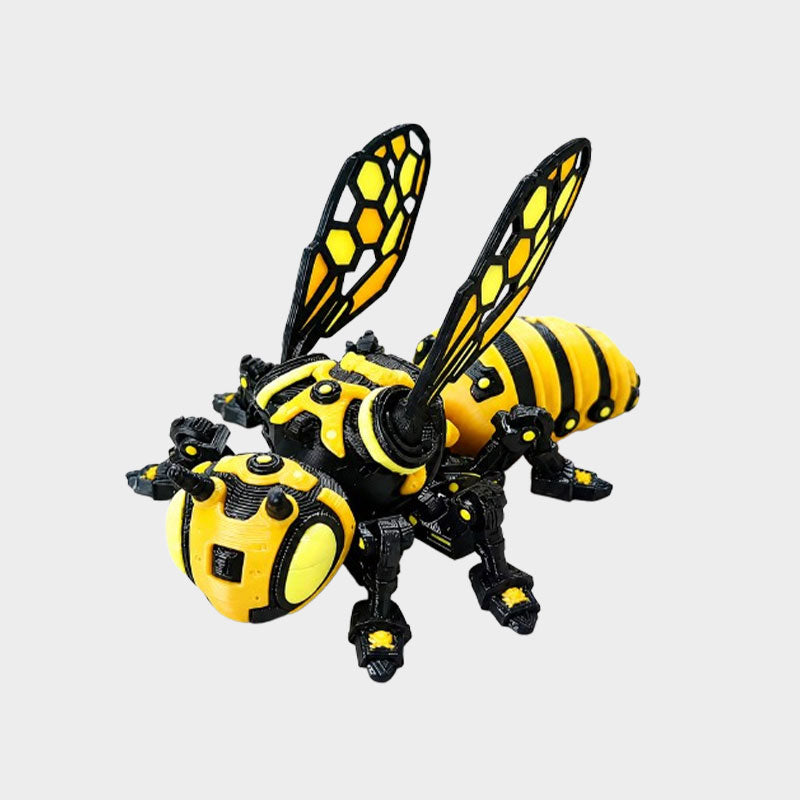 🐝 Een bij die nooit moe wordt – dit mechanische figuurtje brengt een vleugje speelsheid in je werkruimte! 🛠️