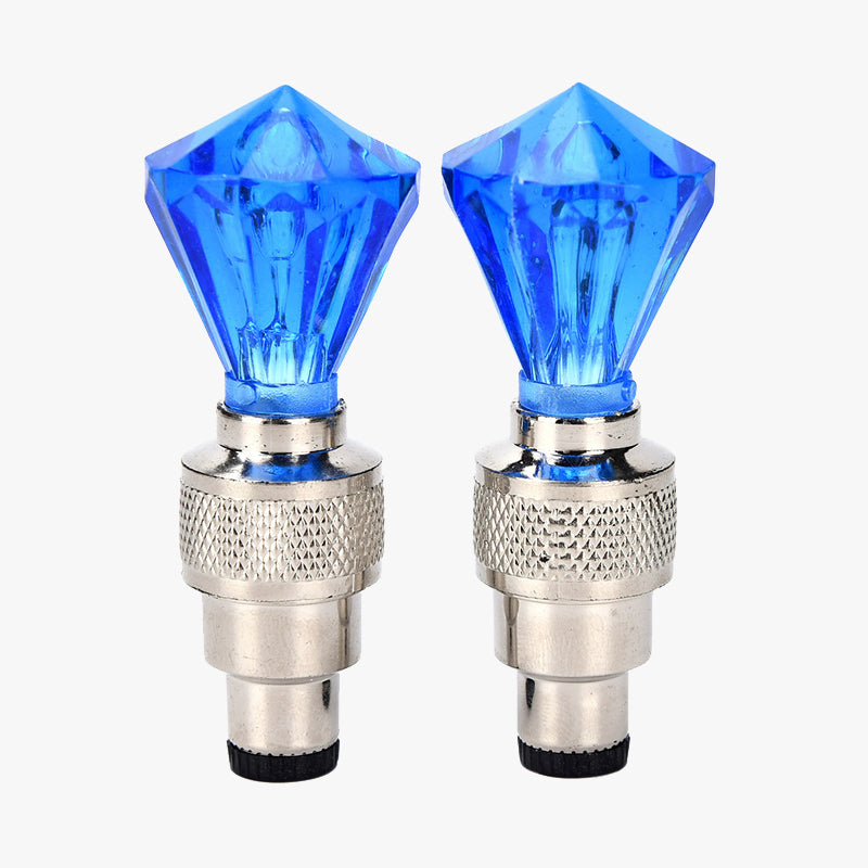 💎 Neon-juweel ventiellampjes: maak van elke rit een lichtshow!