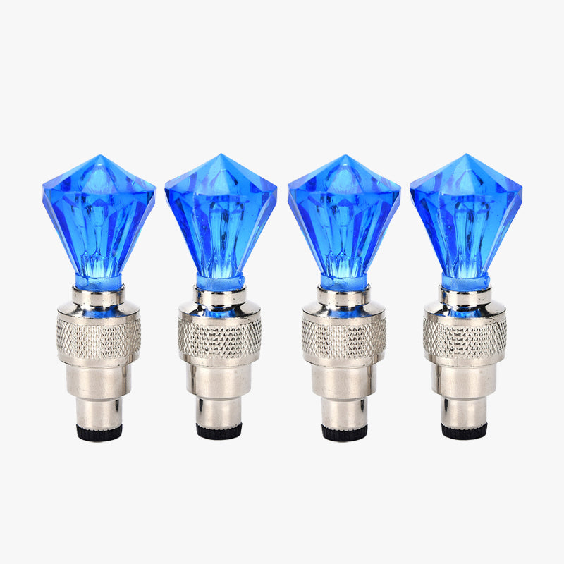 💎 Neon-juweel ventiellampjes: maak van elke rit een lichtshow!