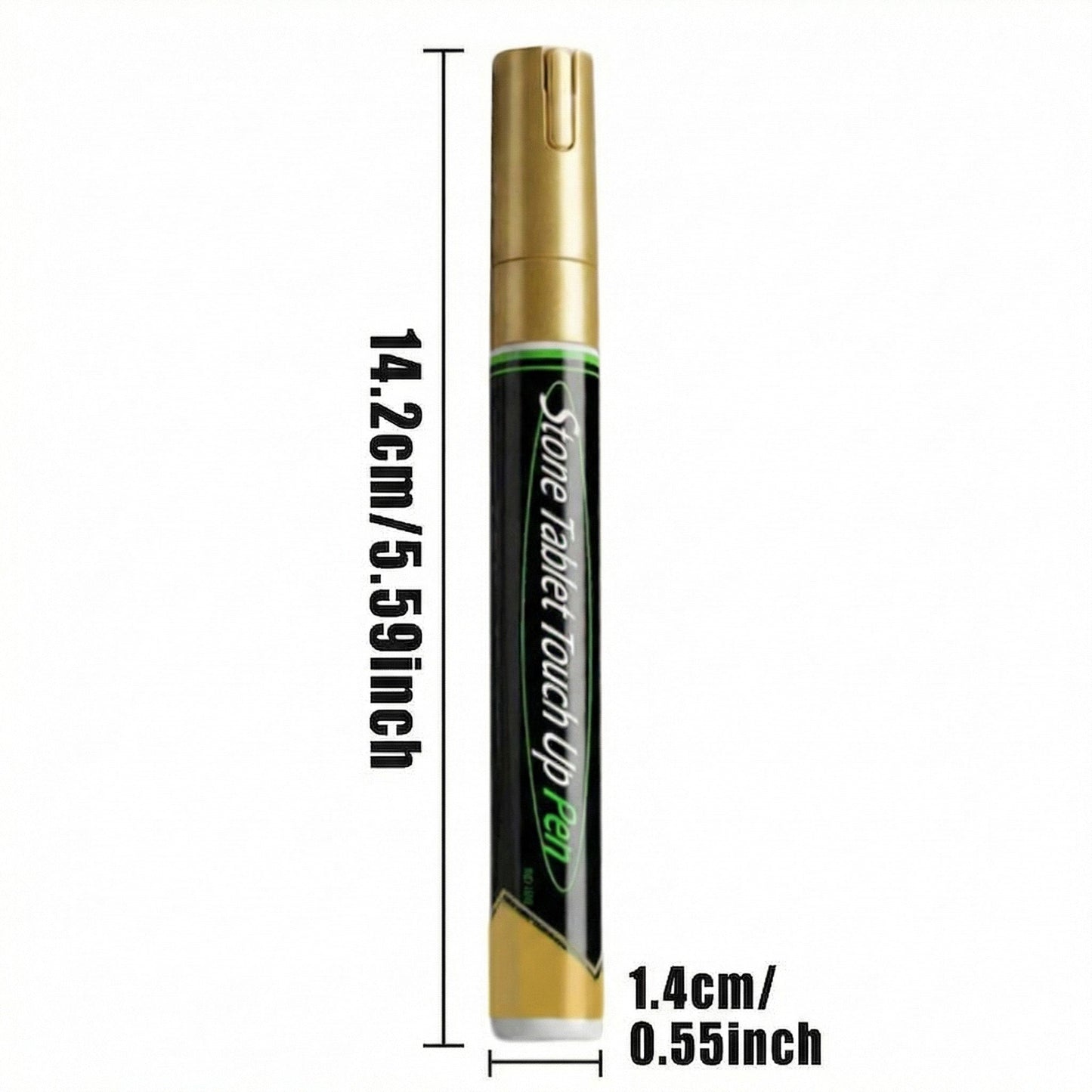 Gouden grafsteenmarker voor het herstellen van vervaagde grafopschriften 🕊️✨