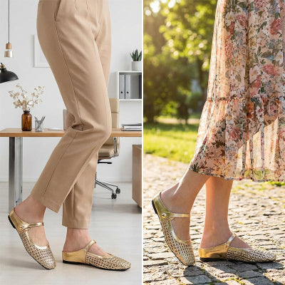 👡45% off!☁️ 2026 New Arrival! Women's Square-Toe Woven Mary Jane Mules 🎀