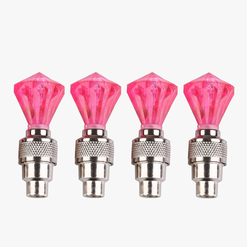 💎 Neon-juweel ventiellampjes: maak van elke rit een lichtshow!