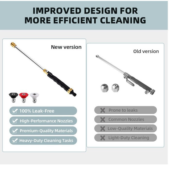 ✨High-pressure Cleaner With Jet Nozzle For Garden Hose ⚡💦