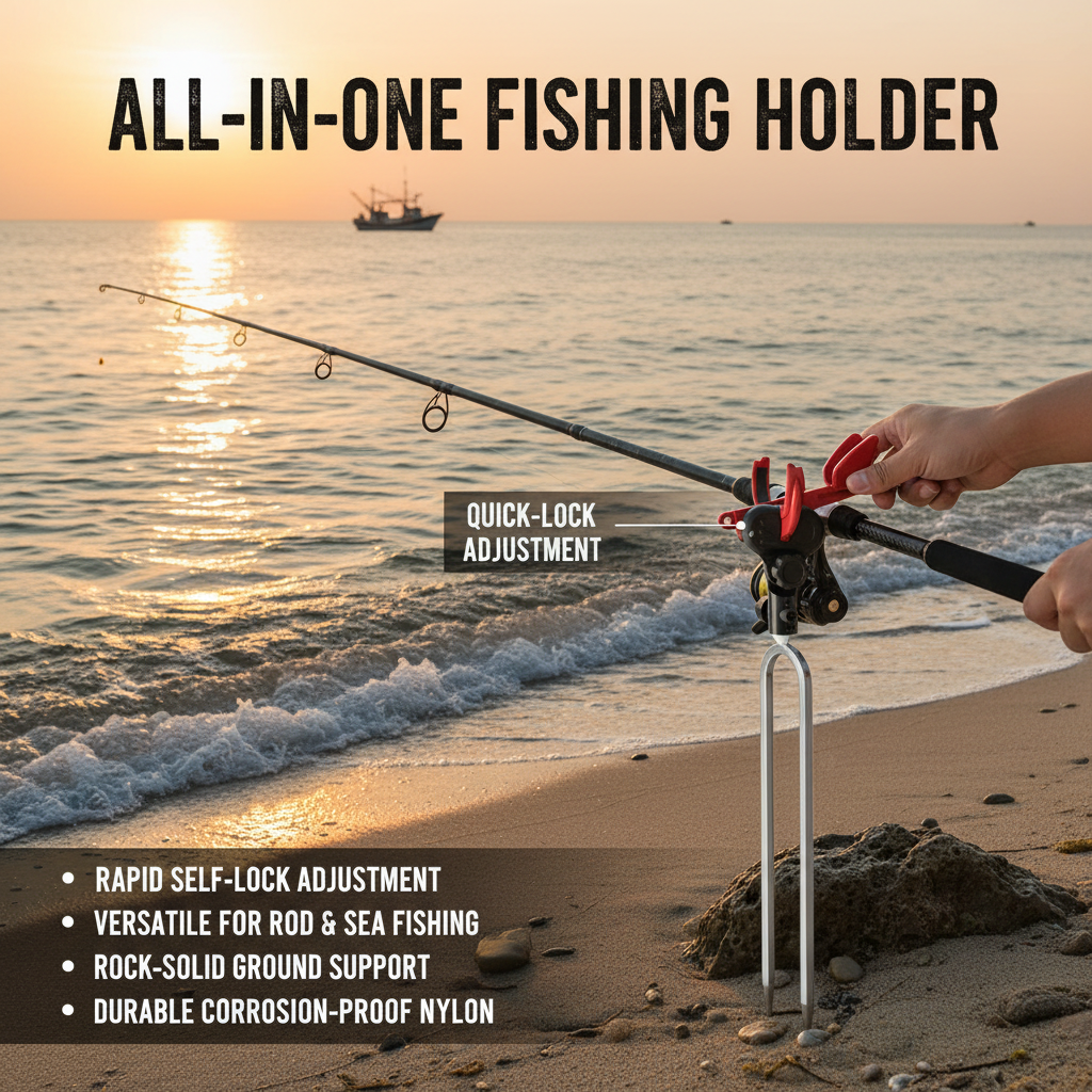 🔧 Geen wiebelen meer, geen wegglijden meer – je hengel blijft stevig vastzitten totdat je klaar bent om te drillen! 🎣💪