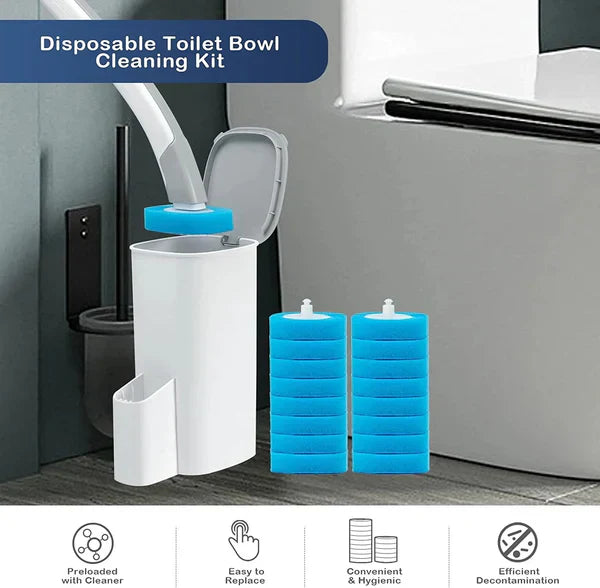 ⏳Offerta imperdibile: 40% di sconto💧Sistema di pulizia per WC monouso – Pulizia igienica senza sporcarsi le mani