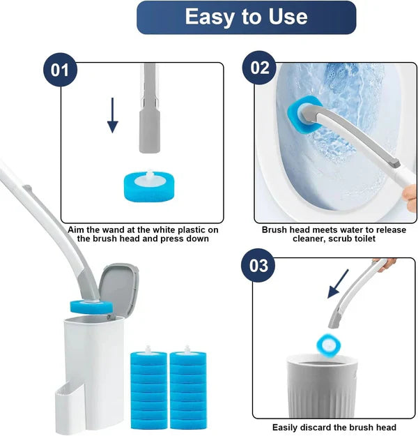 ⏳Offerta imperdibile: 40% di sconto💧Sistema di pulizia per WC monouso – Pulizia igienica senza sporcarsi le mani
