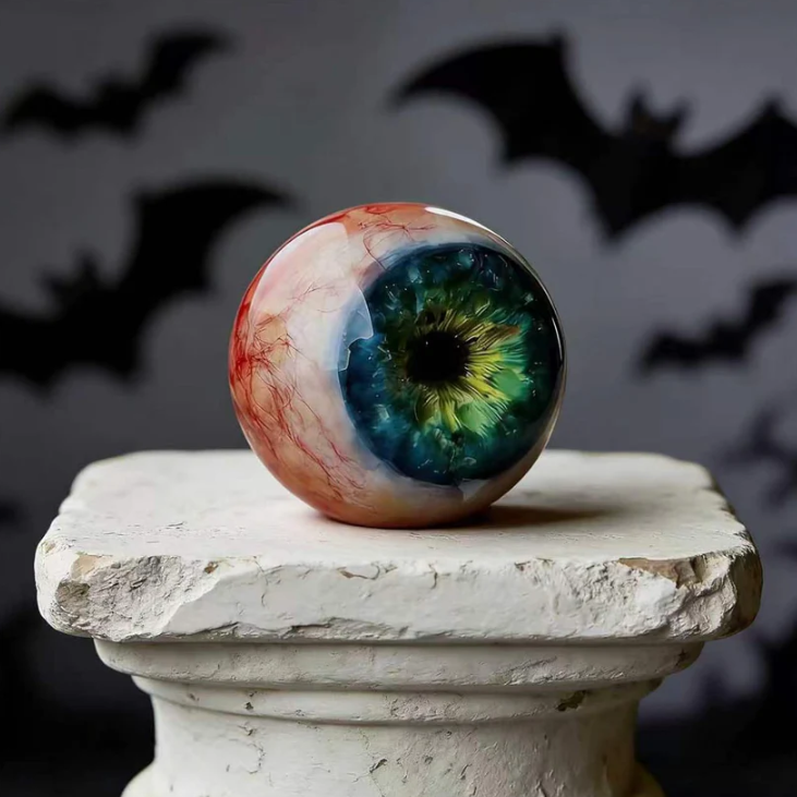 ⚡Hyperrealistische decoratie in de vorm van een monsteroog 👁️