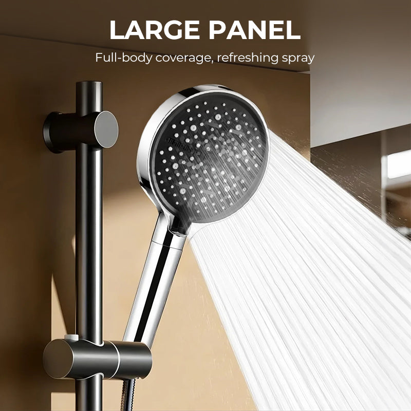 🌧️ Is de waterdruk te laag? Deze regendouchekop is de oplossing! Met acht instelbare straalstanden zorgt hij voor een ware stortbui! 💪🚿