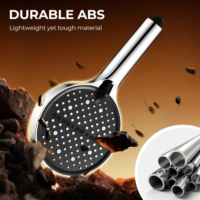 🌧️ Is de waterdruk te laag? Deze regendouchekop is de oplossing! Met acht instelbare straalstanden zorgt hij voor een ware stortbui! 💪🚿