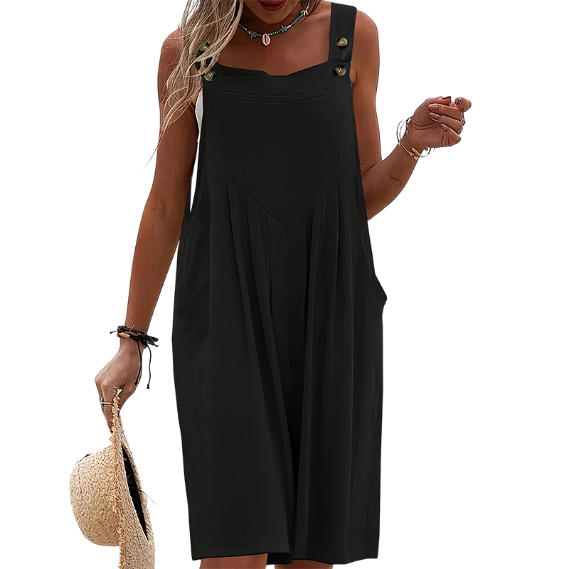 Mouwloze Jumpsuit met Brede Pijpen – Jouw zomerse bries in stijl! ☀️🌬️