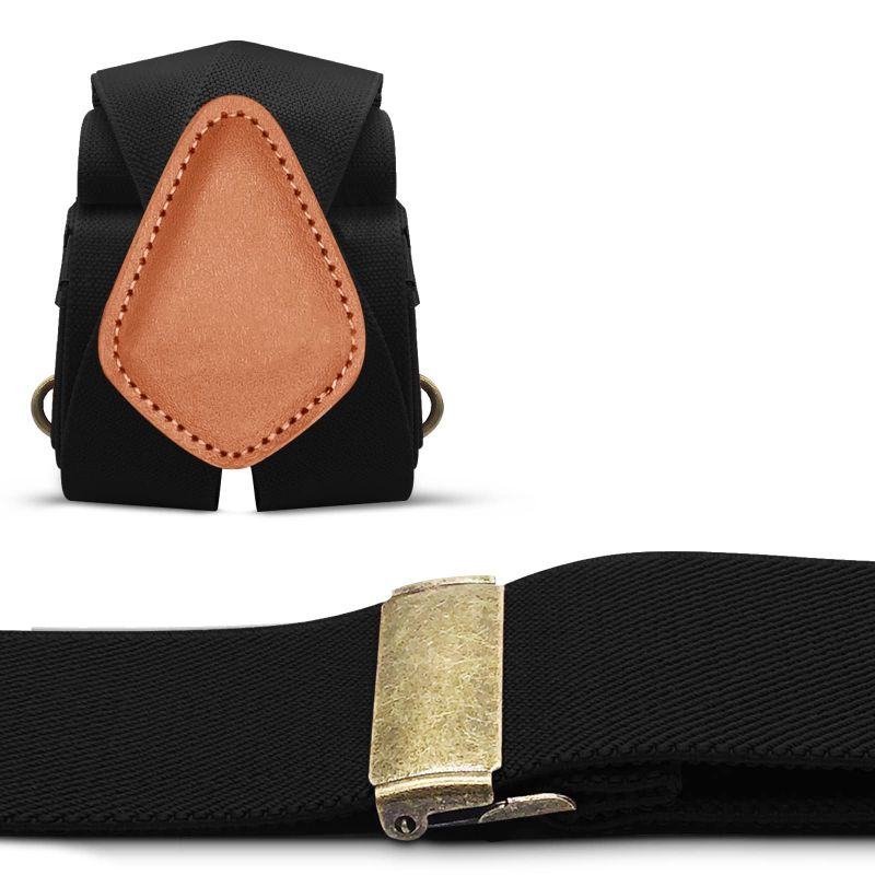 🎁 HERENSET: Vintage X-bretels met GRATIS zwarte vlinderdas (alleen vandaag!) ✨