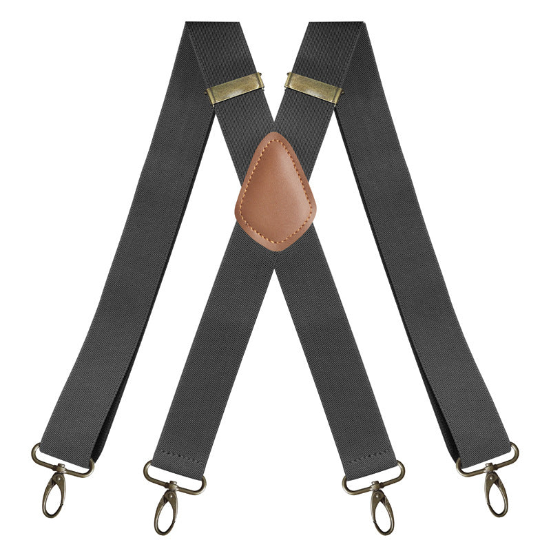 🎁 HERENSET: Vintage X-bretels met GRATIS zwarte vlinderdas (alleen vandaag!) ✨