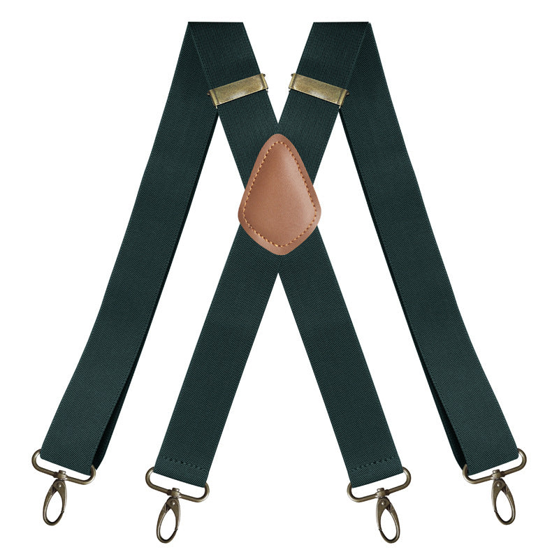 🎁 HERENSET: Vintage X-bretels met GRATIS zwarte vlinderdas (alleen vandaag!) ✨