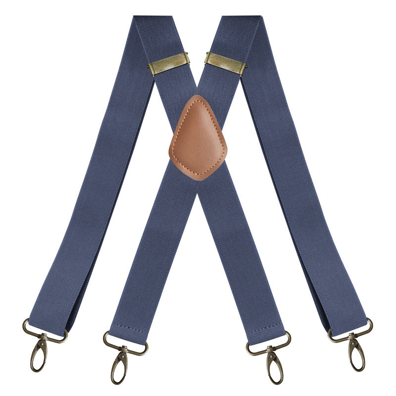 🎁 HERENSET: Vintage X-bretels met GRATIS zwarte vlinderdas (alleen vandaag!) ✨