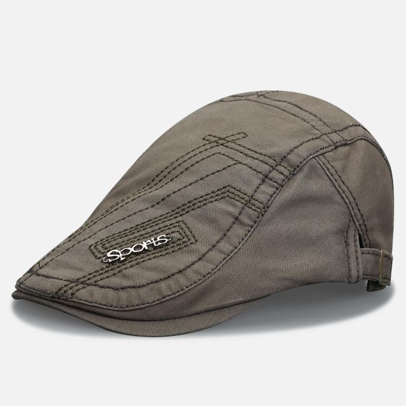 Een klassieke platte hoed, een ideale keuze voor dagelijks gebruik in alle seizoenen.✨🧢