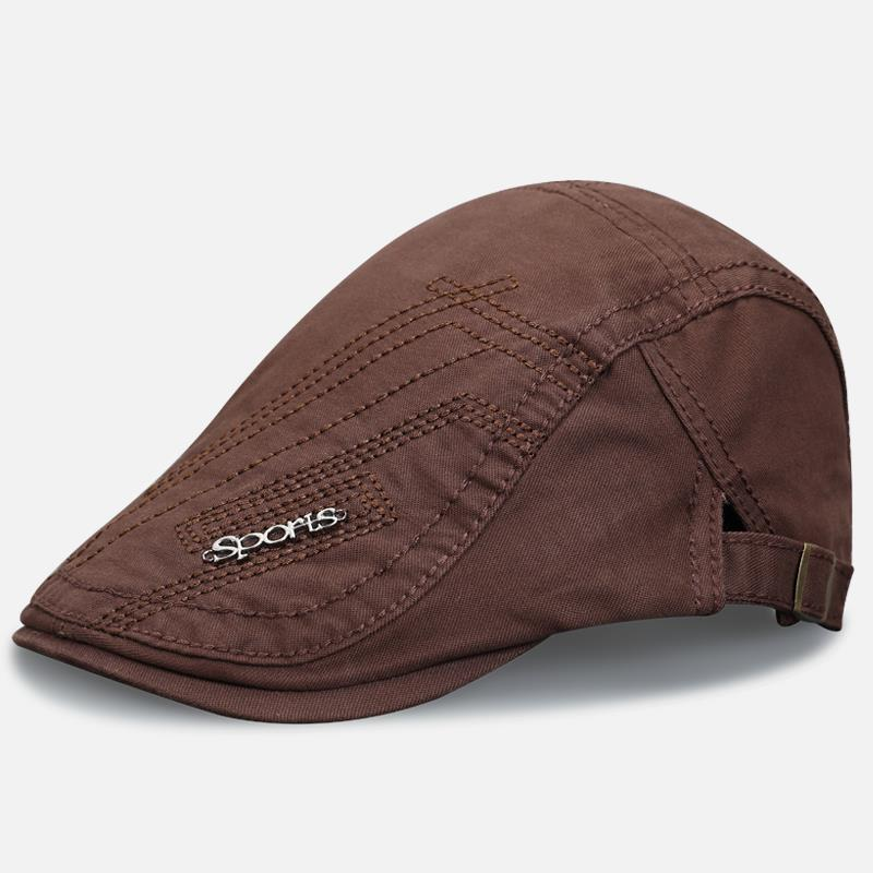 Een klassieke platte hoed, een ideale keuze voor dagelijks gebruik in alle seizoenen.✨🧢