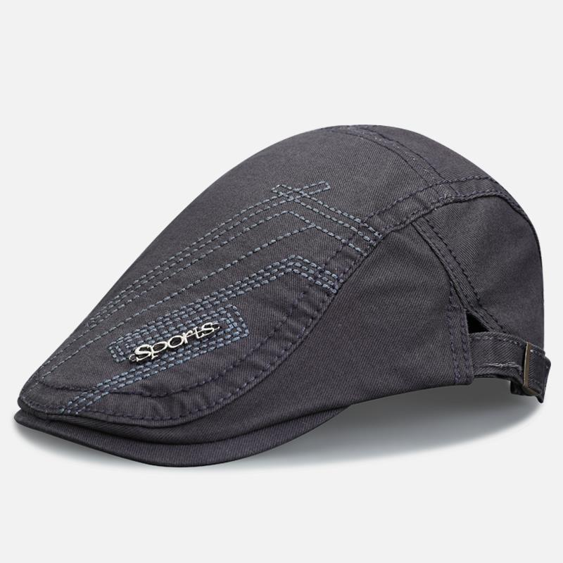 Een klassieke platte hoed, een ideale keuze voor dagelijks gebruik in alle seizoenen.✨🧢