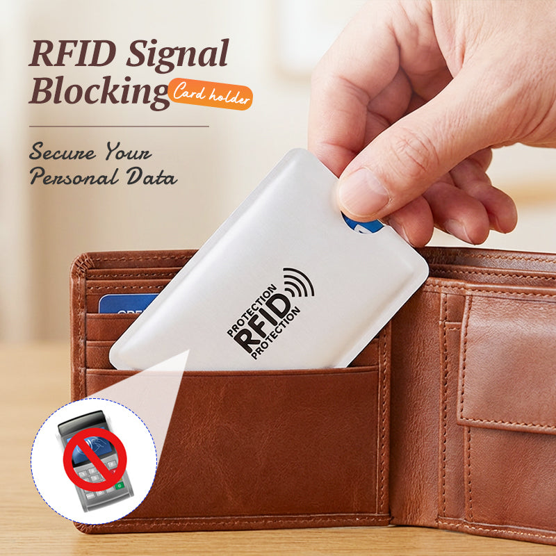 🚨 RFID-kaarthouder: blokkeert scanners en beschermt uw gegevens💳❌