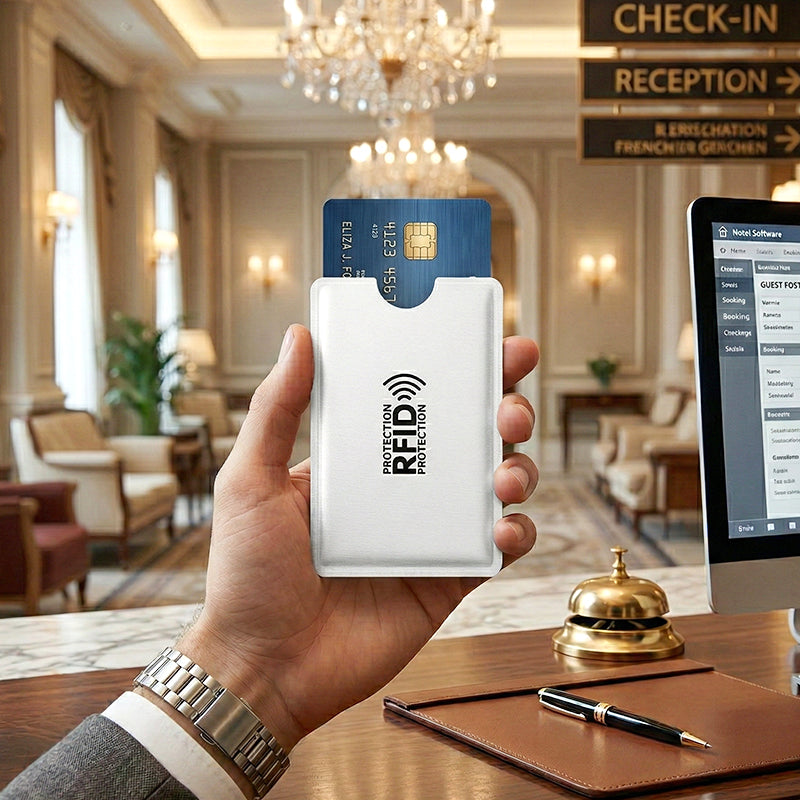 🚨 RFID-kaarthouder: blokkeert scanners en beschermt uw gegevens💳❌