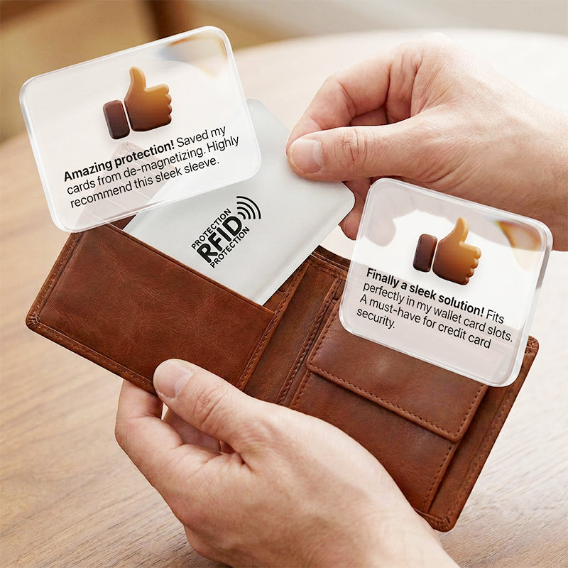 🚨 RFID-kaarthouder: blokkeert scanners en beschermt uw gegevens💳❌