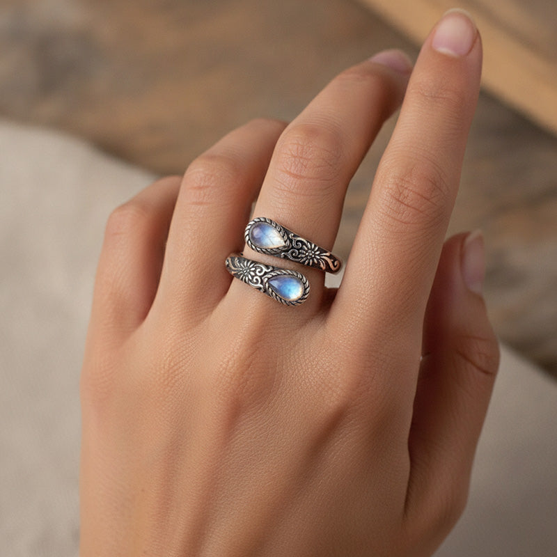 📢📢Zomeraanbieding⏰Verstelbare vintage open ring