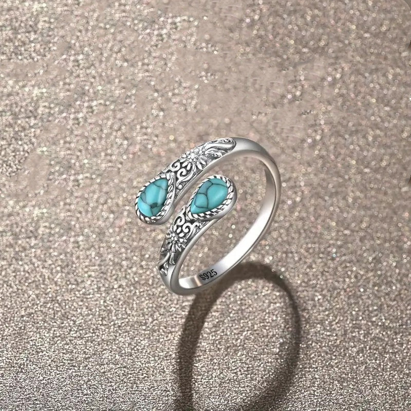📢📢Zomeraanbieding⏰Verstelbare vintage open ring