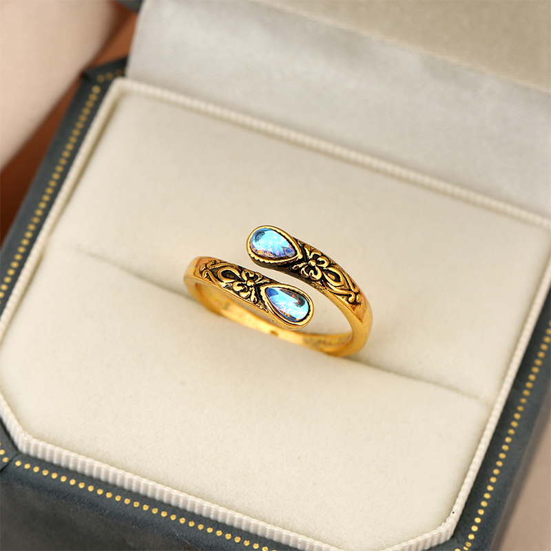 📢📢Zomeraanbieding⏰Verstelbare vintage open ring