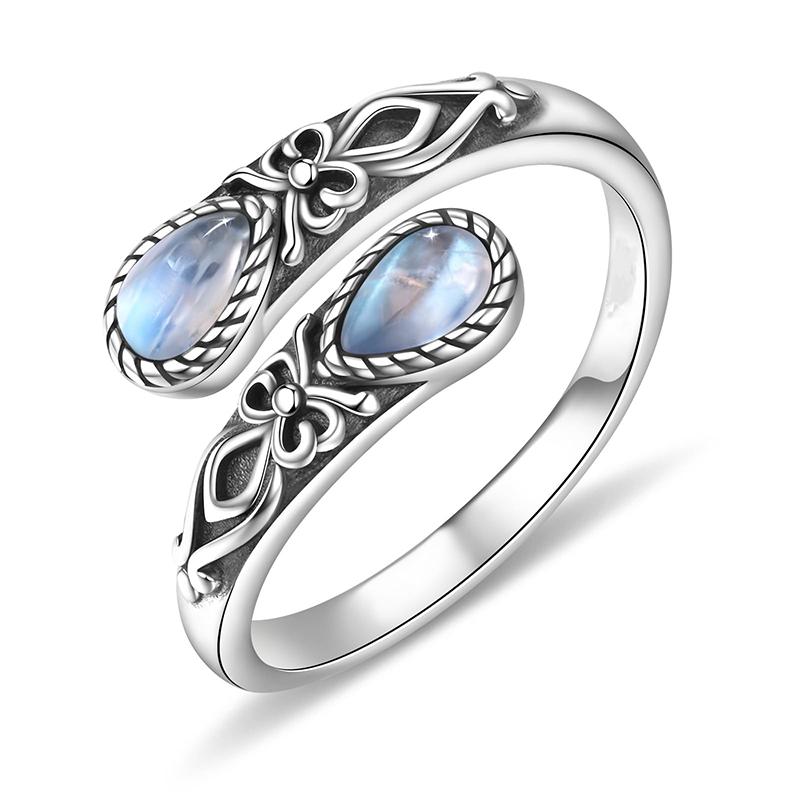 📢📢Zomeraanbieding⏰Verstelbare vintage open ring