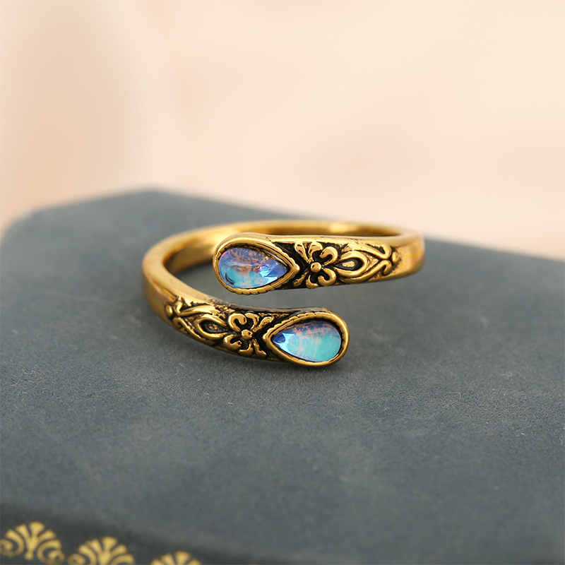 📢📢Zomeraanbieding⏰Verstelbare vintage open ring