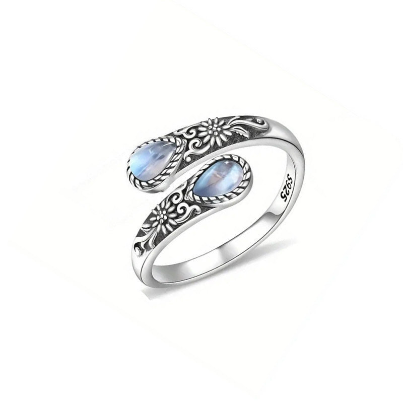 📢📢Zomeraanbieding⏰Verstelbare vintage open ring